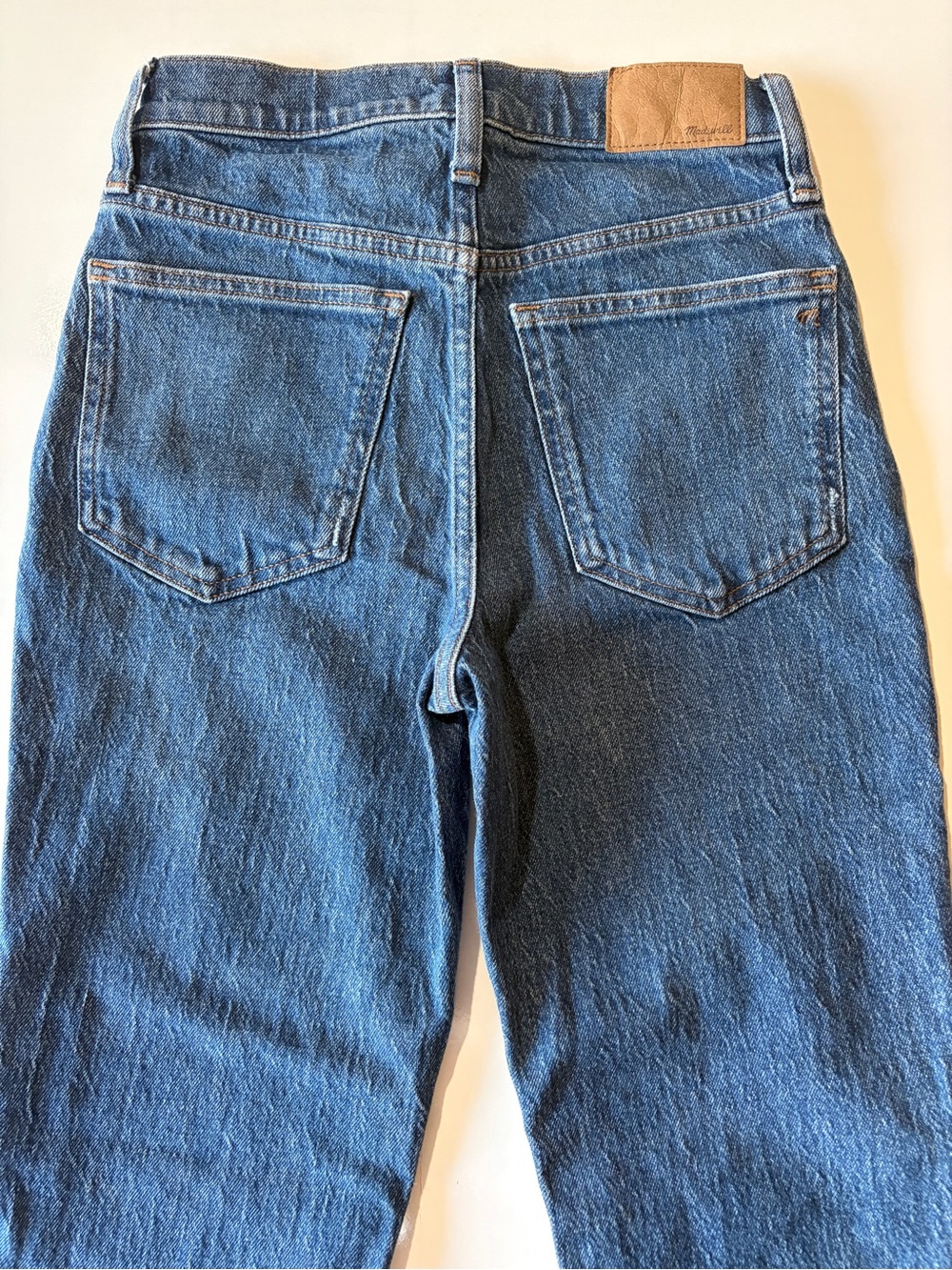 Madewell perfect vintage jeans medium wash denim women’s 24 waist 28 inseam - Picture 8 of 8